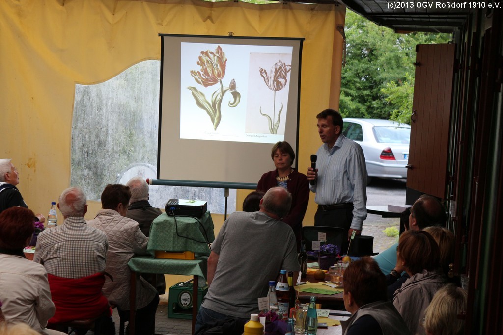 Die Referenten aus dem Frankfurter Palmengarten